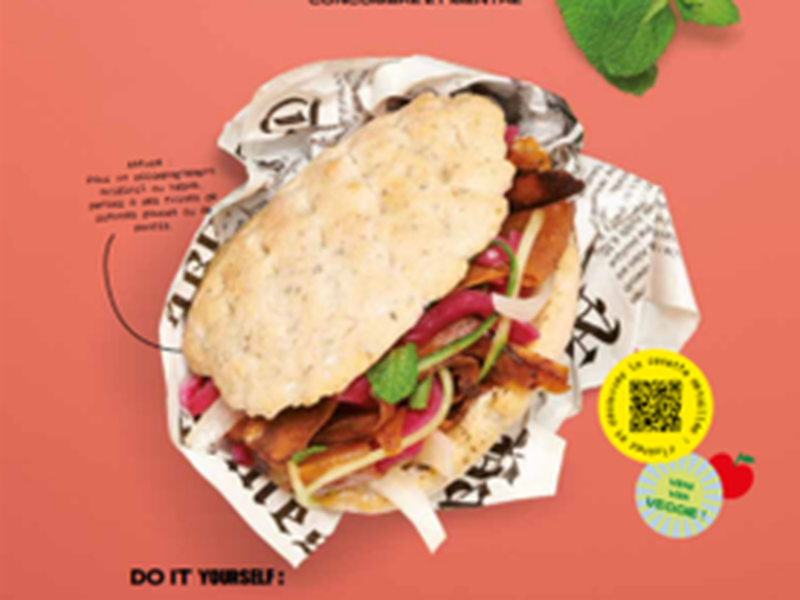 Development of plant‑based recipes for fast food